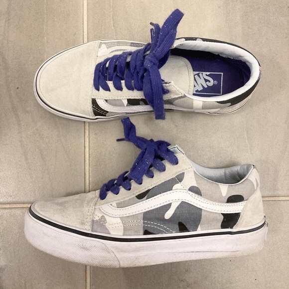 Vans Old Skool “Arctic Camo” or “Snow Camo” - Picture 3 of 3